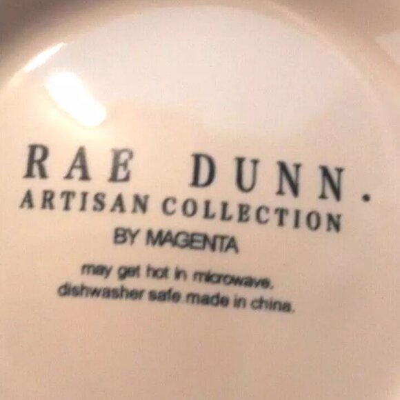 Rae Dunn Farmhouse style Artisan Collection ICE CREAM cereal Bowls Set Of 2 new - Picture 4 of 4